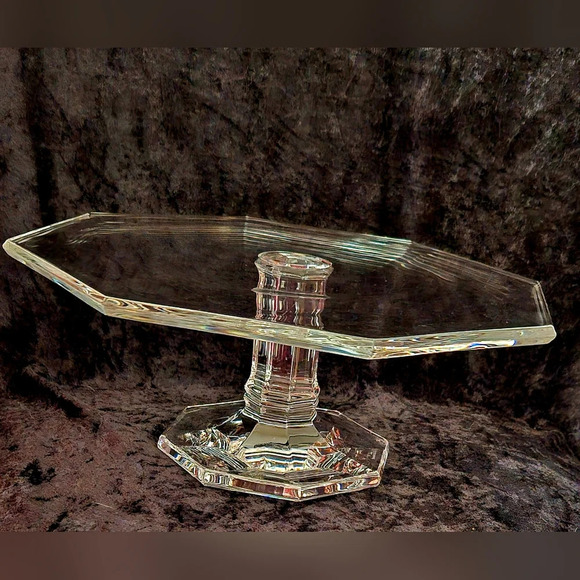 Tiffany & Co Windham Octagonal Cake Stand 11" × 4.5" - Picture 3 of 13